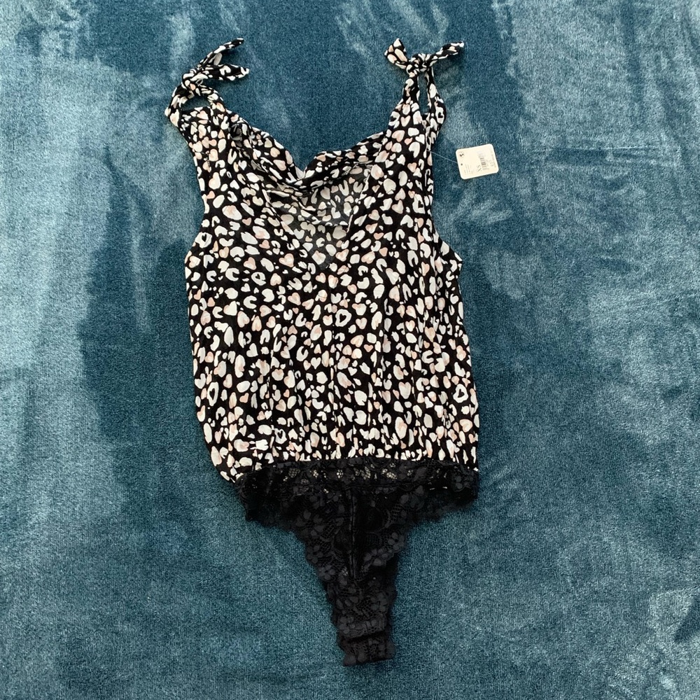 Free People Bare It All Bodysuit